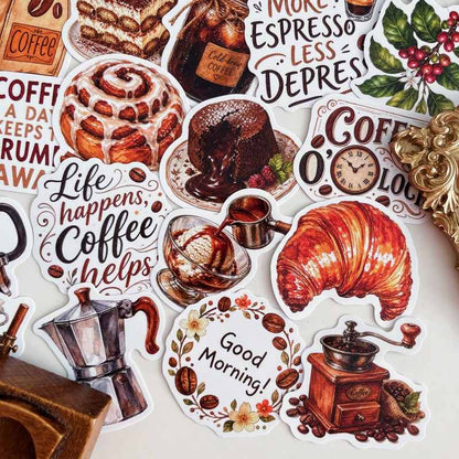 Americano Brew Sticker 50PCS