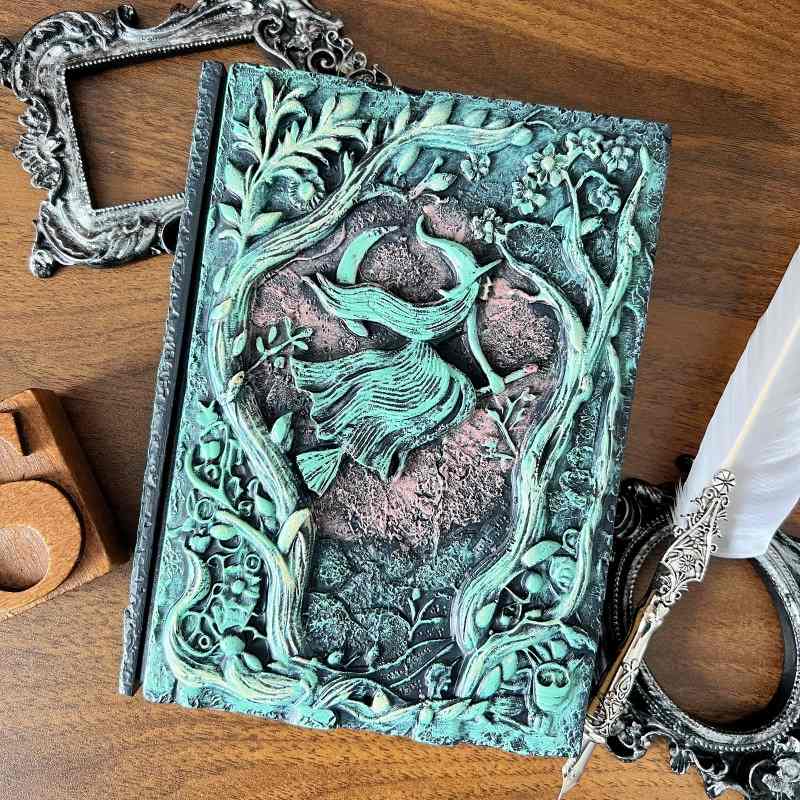 Forest Witch 3D Relief Journal