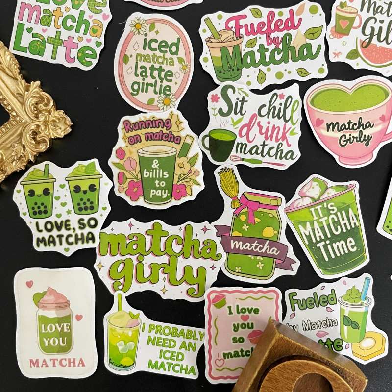 Matcha Bliss Sticker 50PCS