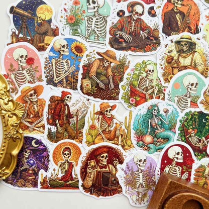 Fun Skull Sticker 50PCS