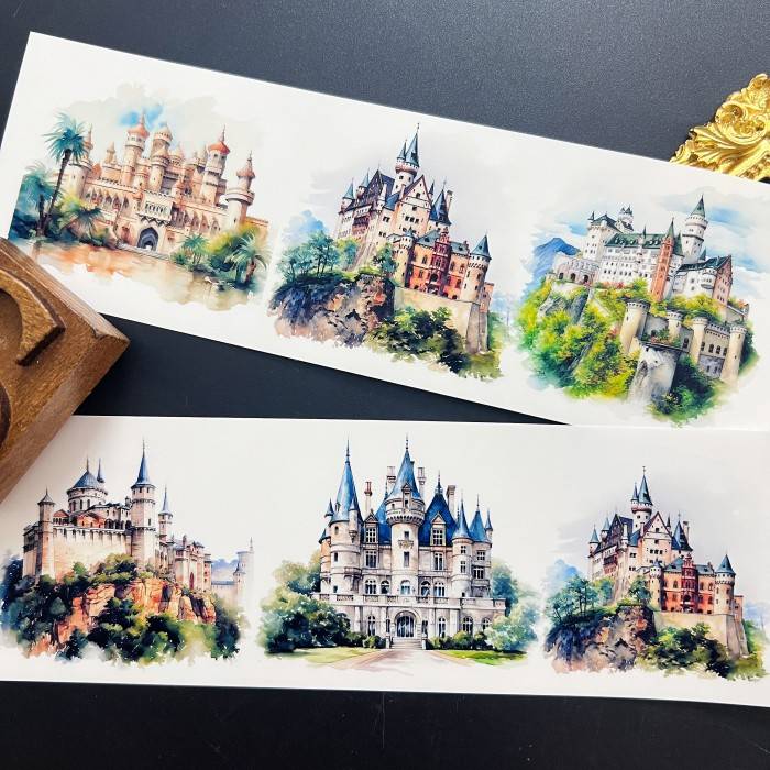 Majestic Castle Sticker 4Sheets | ML