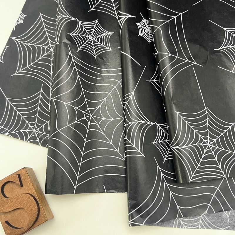 Haunted Web Tissue Paper