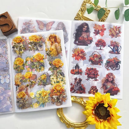 Rich Harvest Sticker Book 20Sheets