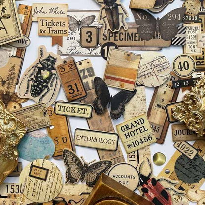 Papery Wings Sticker 60PCS