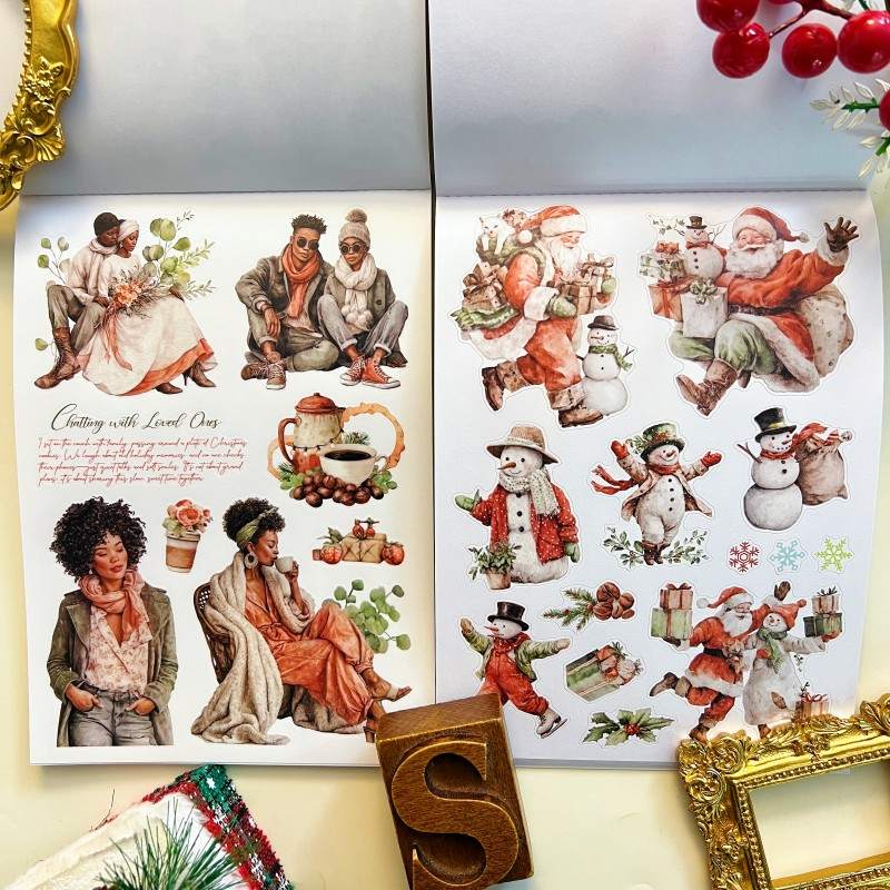 Winter Interlude Sticker Book 20Sheets