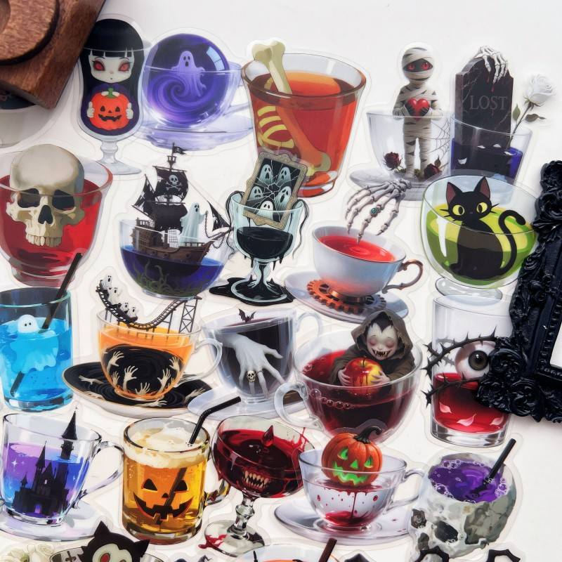 Odd Teacup Sticker 50PCS