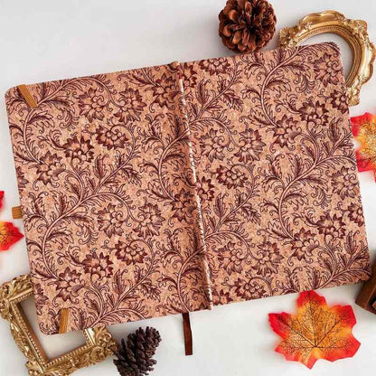 Sepia Blooms Journal Notebook