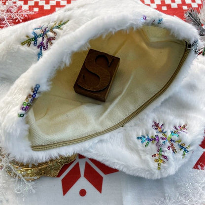 Iridescent Snow Pouch