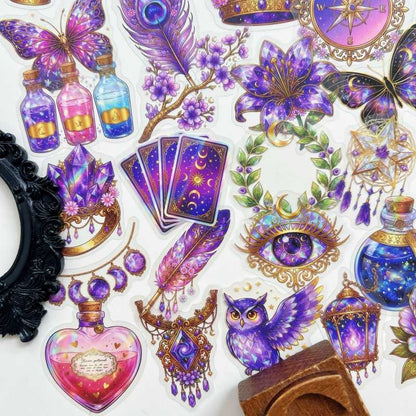 Purple Sanctuary Sticker 50PCS
