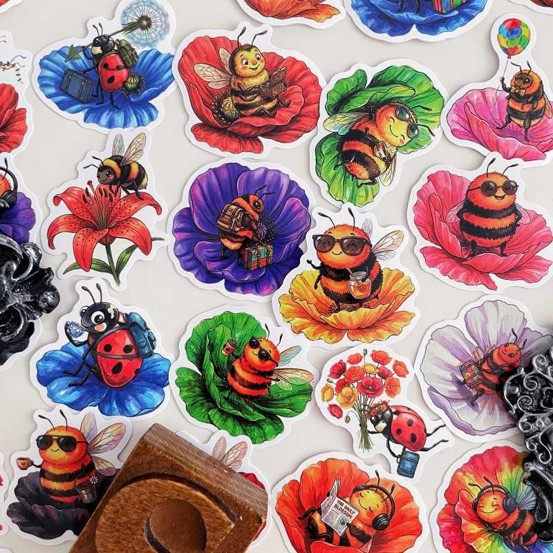 Nectar Bee Sticker 50PCS