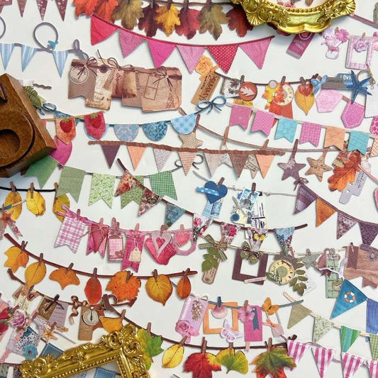 Handmade Party Sticker 60PCS