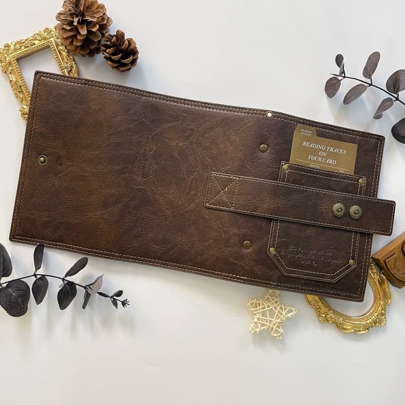 Time Scale Trifold Loose-Leaf Journal