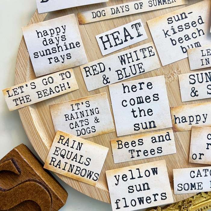 Vintage Vocals Sticker 20PCS