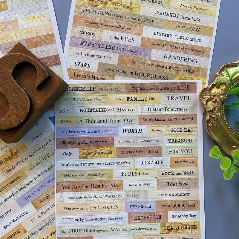 Nostalgia Report Stickers