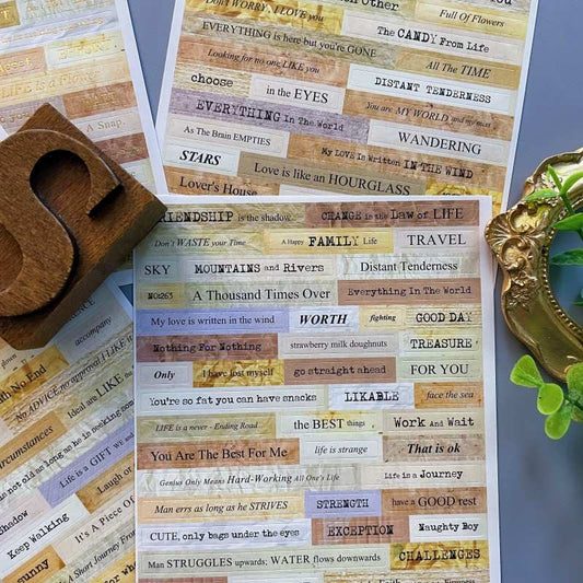 Nostalgia Report Stickers