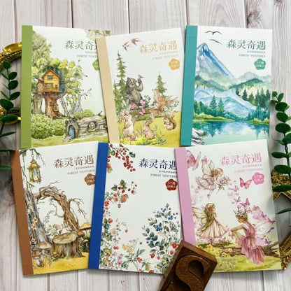 Forest Adventure Sticker Book 10Sheets