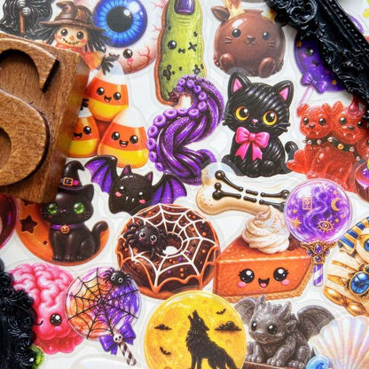 Cute Hallow Sticker 50PCS