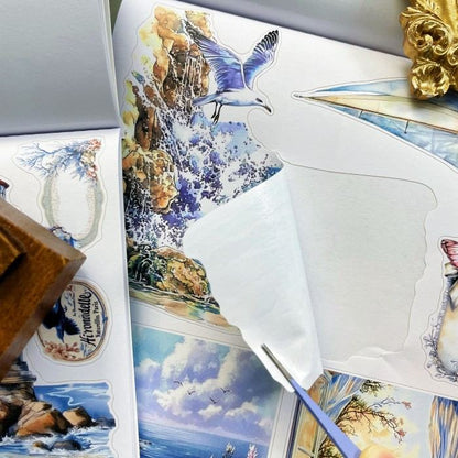 Clear Sea Sticker Book 20Sheets