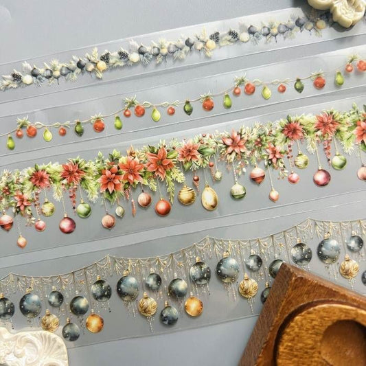 Sparkling Garland PET Tape Set