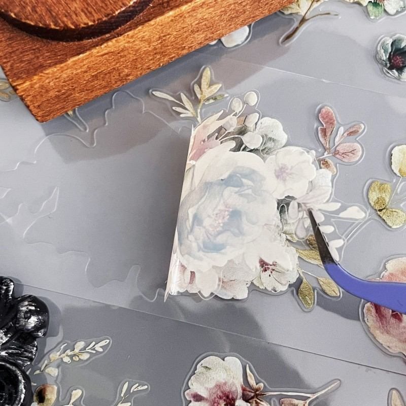Soft Blooms PET Tape | Xiao Bai Jia