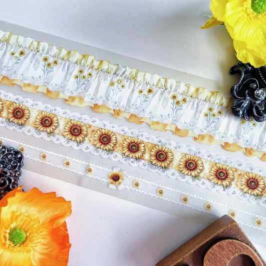 Frill Sunflower Tape Roll | Dan Sheng