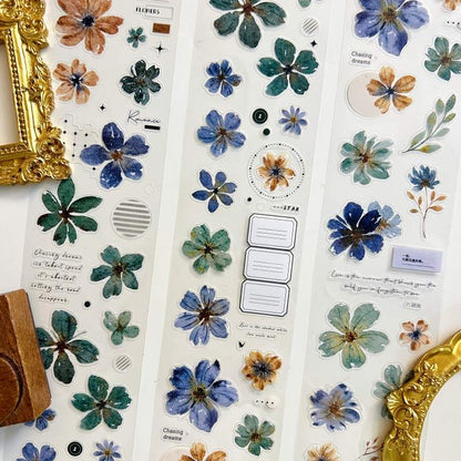 Azure Blossom PET Tape | Xiao Bai Jia