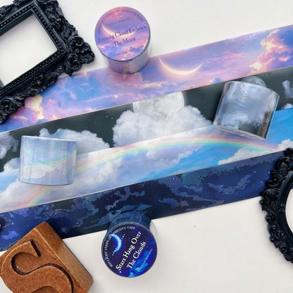 Color Cloud Heart PET Tape Roll