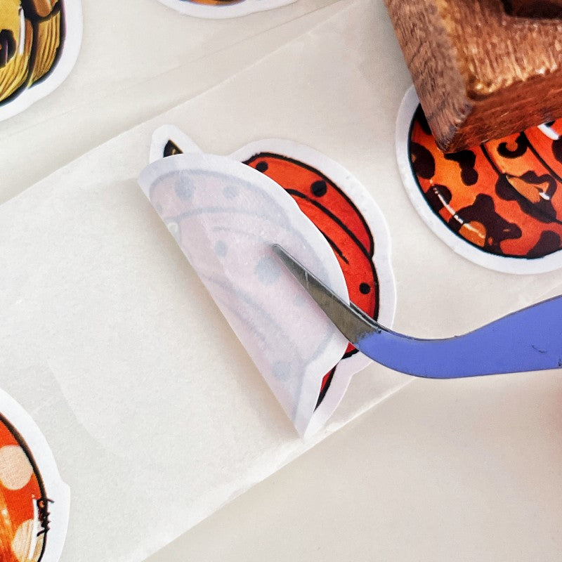 Pumpkin Doodles Sealing Sticker Roll