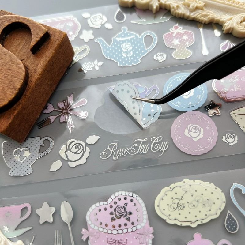 Rose Sip PET Tape Roll