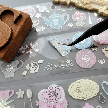 Rose Sip PET Tape Roll