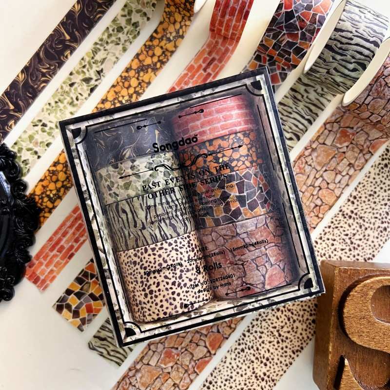 Raw Pattern Washi Tape Set | Dian Dian