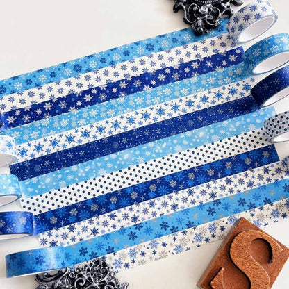 Snow Veil Washi Tape Set