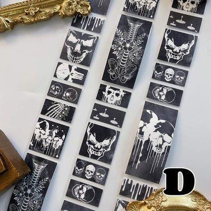 Night Dawn Kraft Paper Sticker Roll