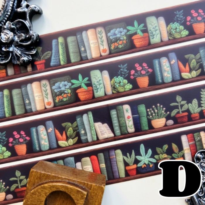 The Magician's Bookcase PET Tape Roll