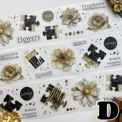 Bloom Shards PET Tape Roll