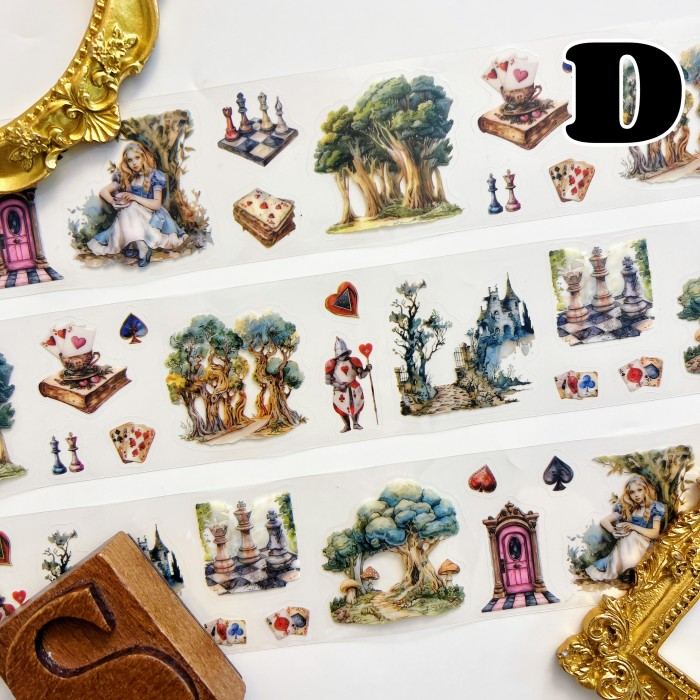 Alice Tea Room PET Tape Roll