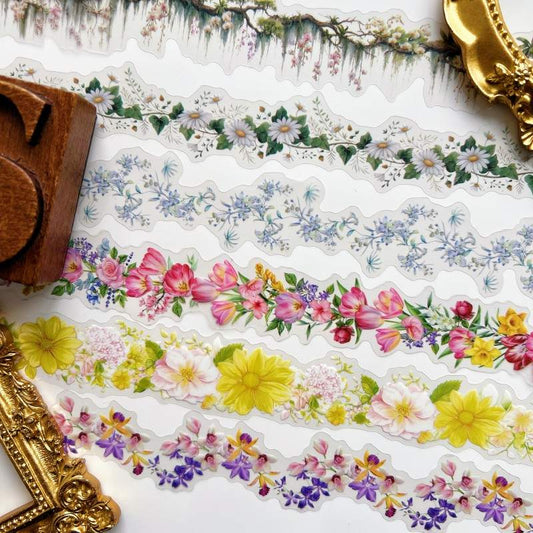 Floral Spread PET Tape Roll