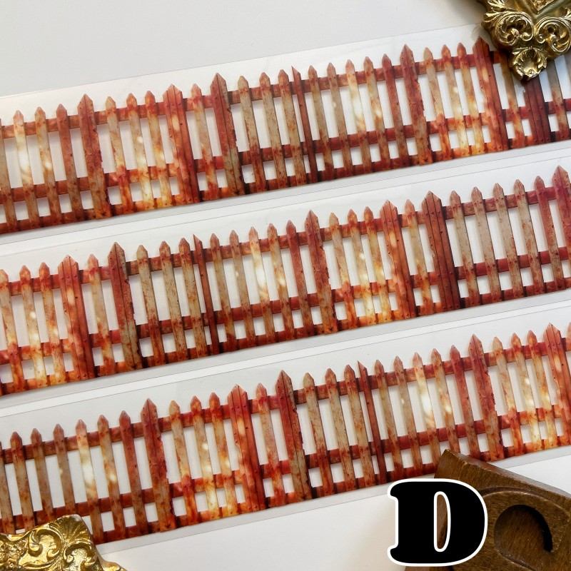 Rust Fence PET Tape Roll