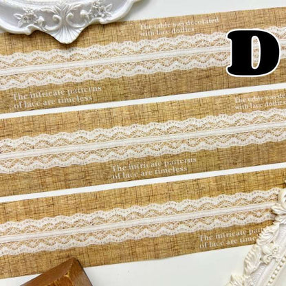 Pattern Lace Washi Tape Roll