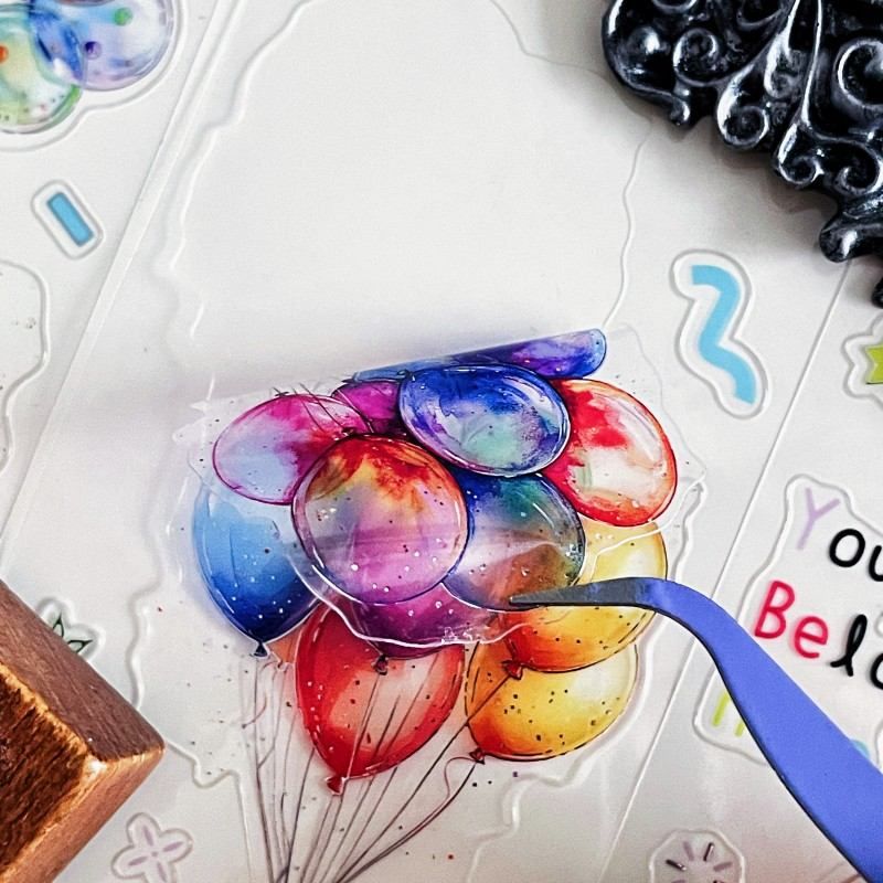 Colorful Wishes PET Tape | Jian Dan