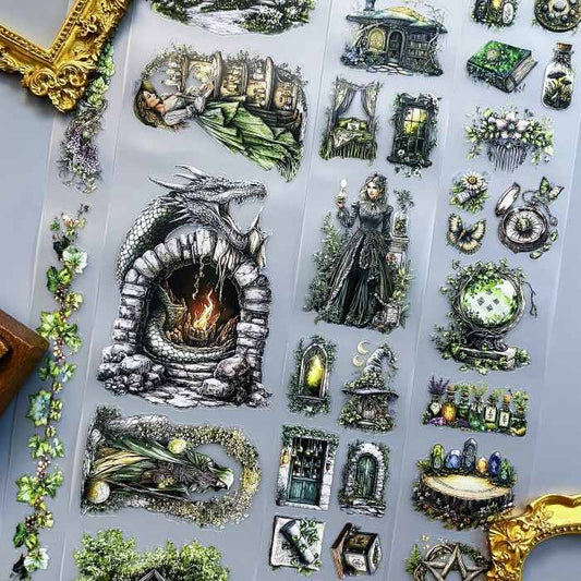 Green Sorcery Tape Set | WUBAO