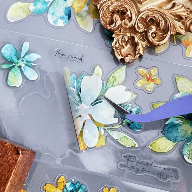 Gold Blue PET Tape | Xiao Bai Jia