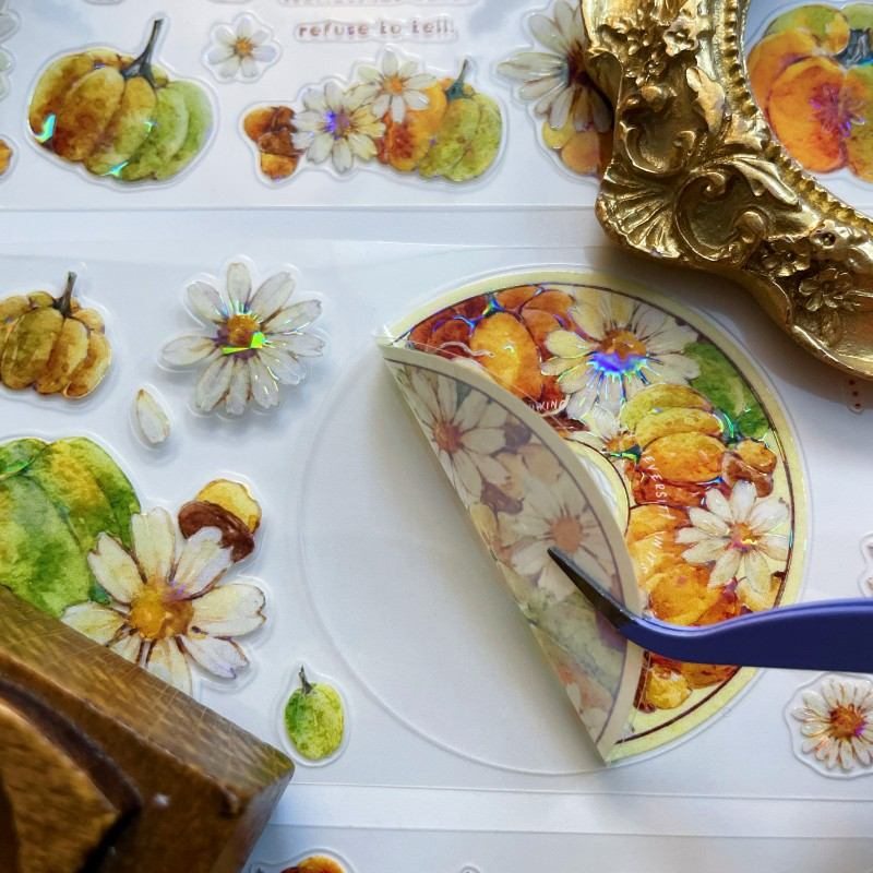 Pumpkin Whirl PET Tape | Xiao Bai Jia