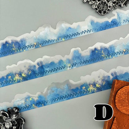 Color Ink Word PET Tape Roll