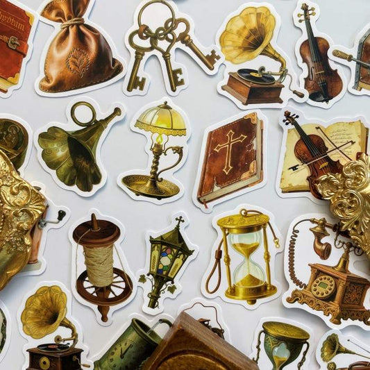 Nostalgic Nest Sticker 56PCS