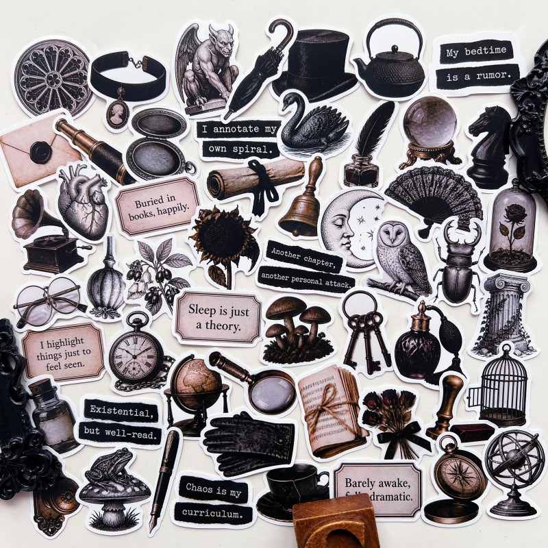 Dark Relic Sticker 54PCS