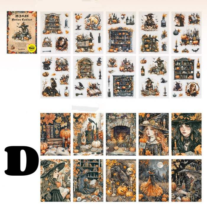 Magic Medicine Cabinet Sticker Book 20Sheets