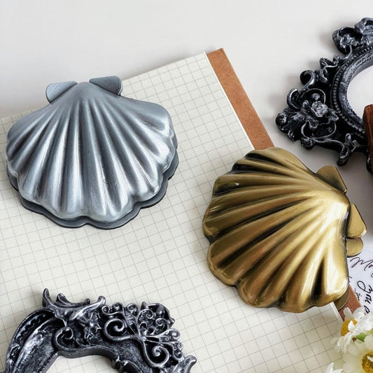 Vintage Shells Brass Paper Clip