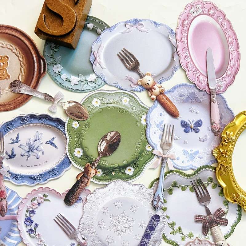Tableware Utopia Sticker 54PCS