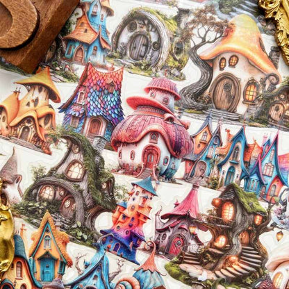 Enchanted House Sticker 48PCS